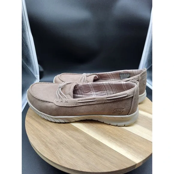 Skechers Womens Wave Lite Playful Sneakers Size‎ 9 Taupe - Picture 4 of 9